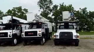 2001 GMC C7500 Forestry Bucket Truck for sale (stk 8644)