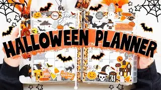 My Halloween Planner,  Spooky Cute Spread, June | Halloween Happy