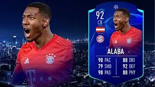 FIFA 20: DAVID ALABA 92 SHOWDOWN PLAYER REVIEW I FIFA 20 ULTIMATE TEAM
