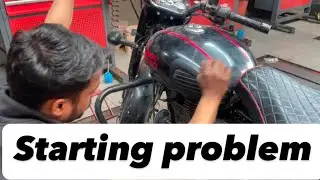 Starting Problem |Bs(VI)| Classic | Starting Problem | Miss firing | Royal Enfield #startingproblem