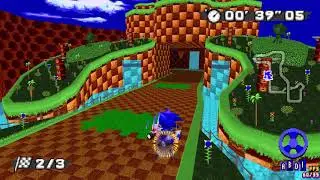 Sonic Robo Blast 2 Kart - Green Hills Zone - Time Attack - Gold Medal (1'21