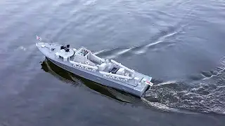 Modellb&aring;t p&aring; Fastland p&aring; Gj&oslash;vik