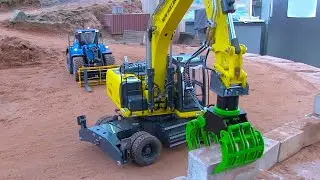 BEST RC TRUCKS and RC Loader at the CONSTRUCTIONWORLD in 4K