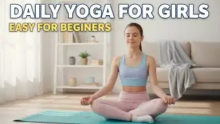 Daily Yoga For Girls!Easy Home Yoga for Girls At Yoga Room 