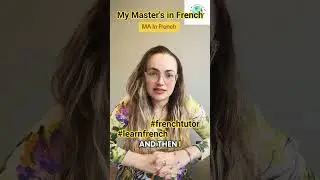 🎓 Learn French from a Native with a Master&rsquo;s Degree 🇫🇷✨ #learnfrench #frenchtutor #frenchwithme