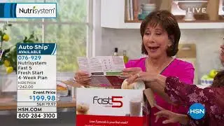 Nutrisystem Fast 5 Vegetarian Fresh Start 4Week Plan