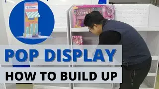 How to Build Up Pop Display Stand？
