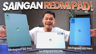 Mulai 1 Jutaan !! Saingan Baru Tablet Redmi Pad | Motopad 60 Series