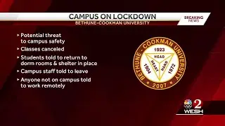 Threat forces Bethune-Cookman University to cancel classes, lock down campus