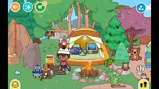 Toca Boca Desert Camping LoFi Cafe Music