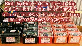 B&aacute;o Gi&aacute; B&igrave;nh Pin K&iacute;ch C&aacute; Điện Tử Thay Thế B&igrave;nh Ắc Quy Axit 30a 45a 60a 75a 105a 210a 300A