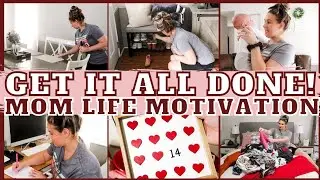 GET IT ALL DONE | BUSY MOM LIFE CLEAN WITH ME | MOBILE HOME CLEANING MOTIVATION | MarieLove