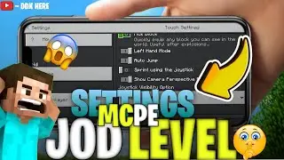 Best SETTINGS for minecraft PE 1.21 || MCPE secret settings🔥|| #minecraft #settings #survival