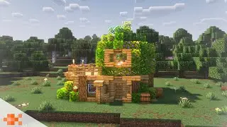 How to Build the EASIEST Tree House - Minecraft Building Tutorial