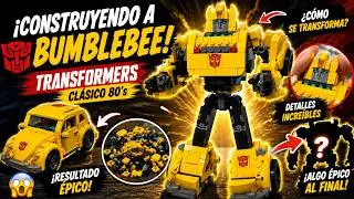 Timelapse Bumblebee transformers with bricks #lego #roblox #transformers