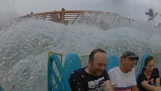 Infinity Falls Rated! Full HD on ride POV SeaWorld Orlando