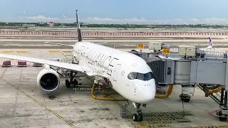 A350-900 HS-THQ Thai Airways TG433 BKK-CGK (02/07/2024) Star Alliance Livery