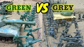Plastic army men #stopmotion war(#stopmotioncreators)