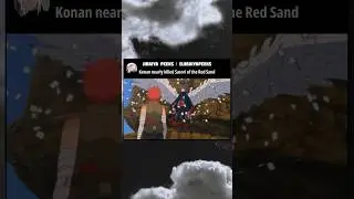 Konan nearly killed Sasori of the red sand #shorts