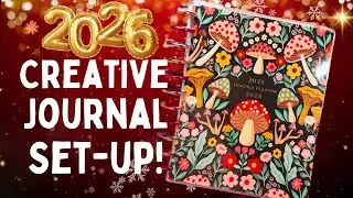 🎁 2026 Creative Journal Set-Up & Flip Through of December | PLANNER BABE CHRISTMAS | DAY 19