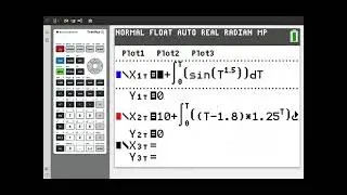 Particle Motion Along a Coordinate Line on the TI-84 Plus CE Graphing Calculator