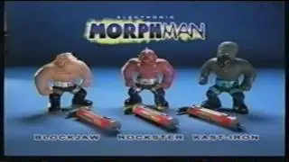 Electronic Morphman Stretch Pump Morph Figure Toy TV Commercial