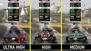 RTX 3060 Ti vs F1 23 | Ultra High RTX vs High vs Medium | 1080P - 1440P - 4K | Performance Benchmark