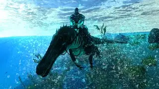 Exploring the ocean in ark ep 30 session 3 arktoons