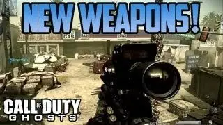 Call of Duty: Ghosts Weapons Multiplayer Gameplay - COD Ghosts *NEW* Guns List - ALL Weapons