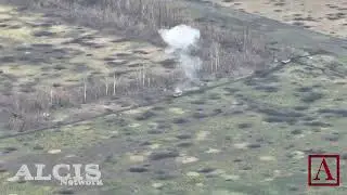 Two Russian IFV and one APC under Ukrainian fire