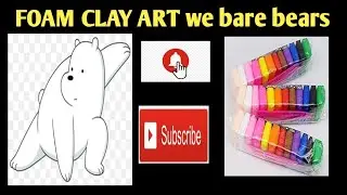 We bare bears ||weirdcraft #clayart #diy #claymaking #webarebears