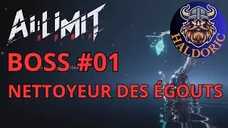 Ai Limit BOSS #01. COMBAT EN LIVE : LE NETTOYEUR DES &Eacute;GOUTS . #AiLimit #soulslike