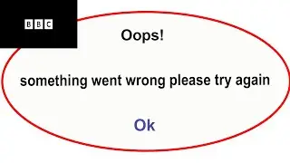 Fix BBC App Oops Something Went Wrong Error | Fix BBC  went wrong error |PSA 24