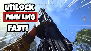 HOW TO UNLOCK THE FINN LMG IN MODERN WARFARE! FASTEST WAY!