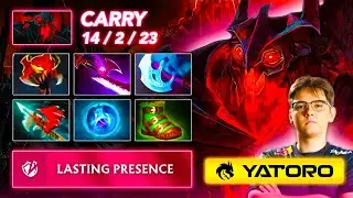[7.39c] Yatoro SHADOW FIEND Carry | Full Gameplay Dota Class