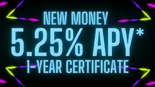 Earn more. Do more. Vibe more with New Money Certificates offering 5.25% APY* for 1 Year.