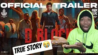 D Block - Official Trailer | Arulnithi, Avantika | Eruma Saani |Vijay Kumar Rajendran| MNM(REACTION)