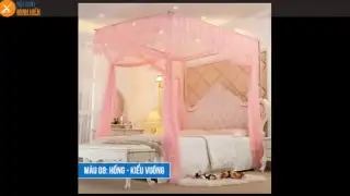 Chuy&ecirc;n m&agrave;n khung đẹp - m&ugrave;ng ngủ kh&ocirc;ng khoan tường - cuahangnoithat.vn