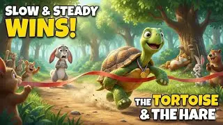 Slow and Steady Wins the Race | Rabbit and Turtle Story