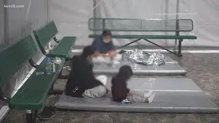 A look inside a temporary migrant-holding facility in south Texas