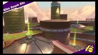 [Knockout City] New Map: Alien Smash Site | Alien Smash Site Gameplay