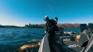 Giant Musky on Blade bait fail!