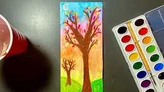 Fall Landscape - 2nd Grade Art
