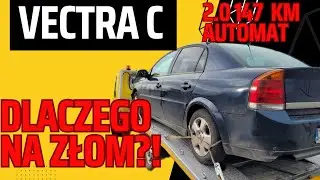 Zawiozłem na złom Vectre z gazem w automacie. Dlaczego tak skończyła? mogła jeździć?
