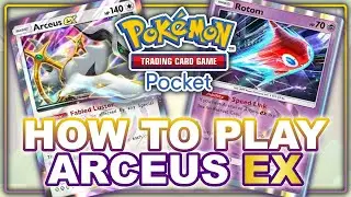 How to Play Arceus EX w/ Rotom in Pokemon TCG Pocket