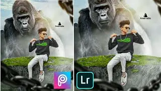 Gorilla lover photo editing // manipulation photo editing // aman edits