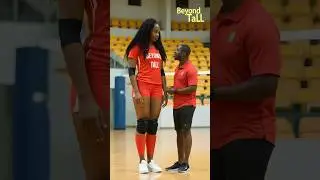 7-Foot Guy Meets a 10-Foot Giantess! #tallgirlfriend #tallwoman