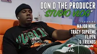 Major Nine & Don D The Producer - The Chemistry of Working Together - *STUDIO COOK UP INTERVIEW*