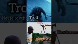 Jotun VS Siren Head || Norse Mythology VS Trevor Henderson ||