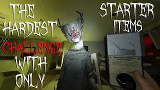 The HARDEST Challenge with ONLY Starter Items - PHASMOPHOBIA
